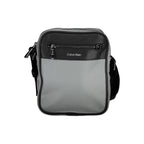 Calvin Klein Grigio Polyester Herre Skulderveske