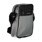 Calvin Klein Grigio Polyester Herre Skulderveske