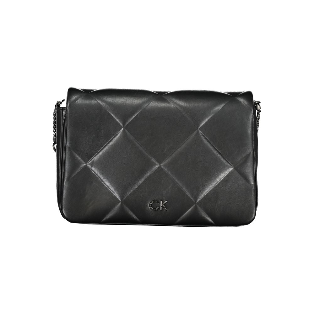 Calvin Klein svart polyester skulderveske for kvinner