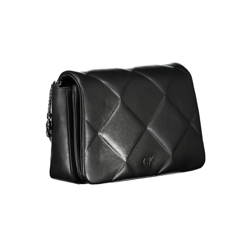 Calvin Klein svart polyester skulderveske for kvinner