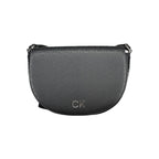 Calvin Klein Black Polyurethane Women Shoulder Bag