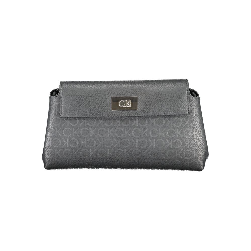 Calvin Klein svart polyester skulderveske for kvinner