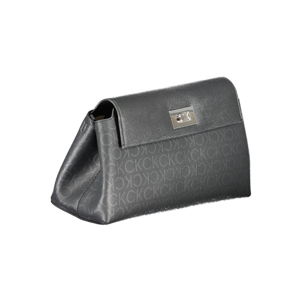 Calvin Klein svart polyester skulderveske for kvinner