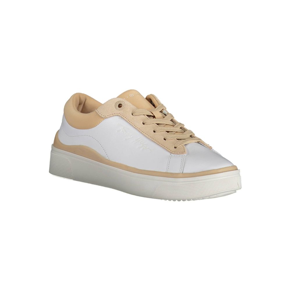 Tommy Hilfiger Bianco Polyester Sneakers for dame