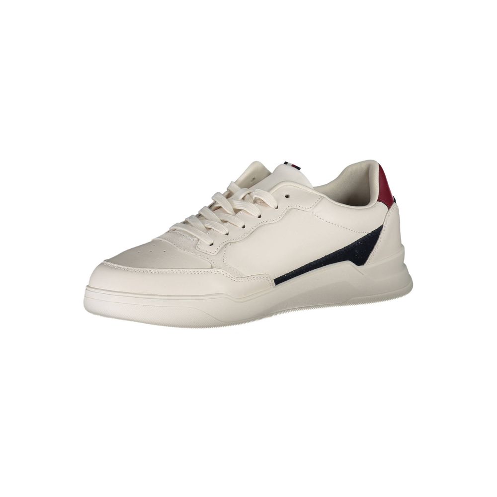 Tommy Hilfiger Bianco skinn-sneaker for herre