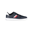 Tommy Hilfiger Blå Polyuretan Herresneaker