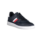 Tommy Hilfiger Blå Polyuretan Herresneaker
