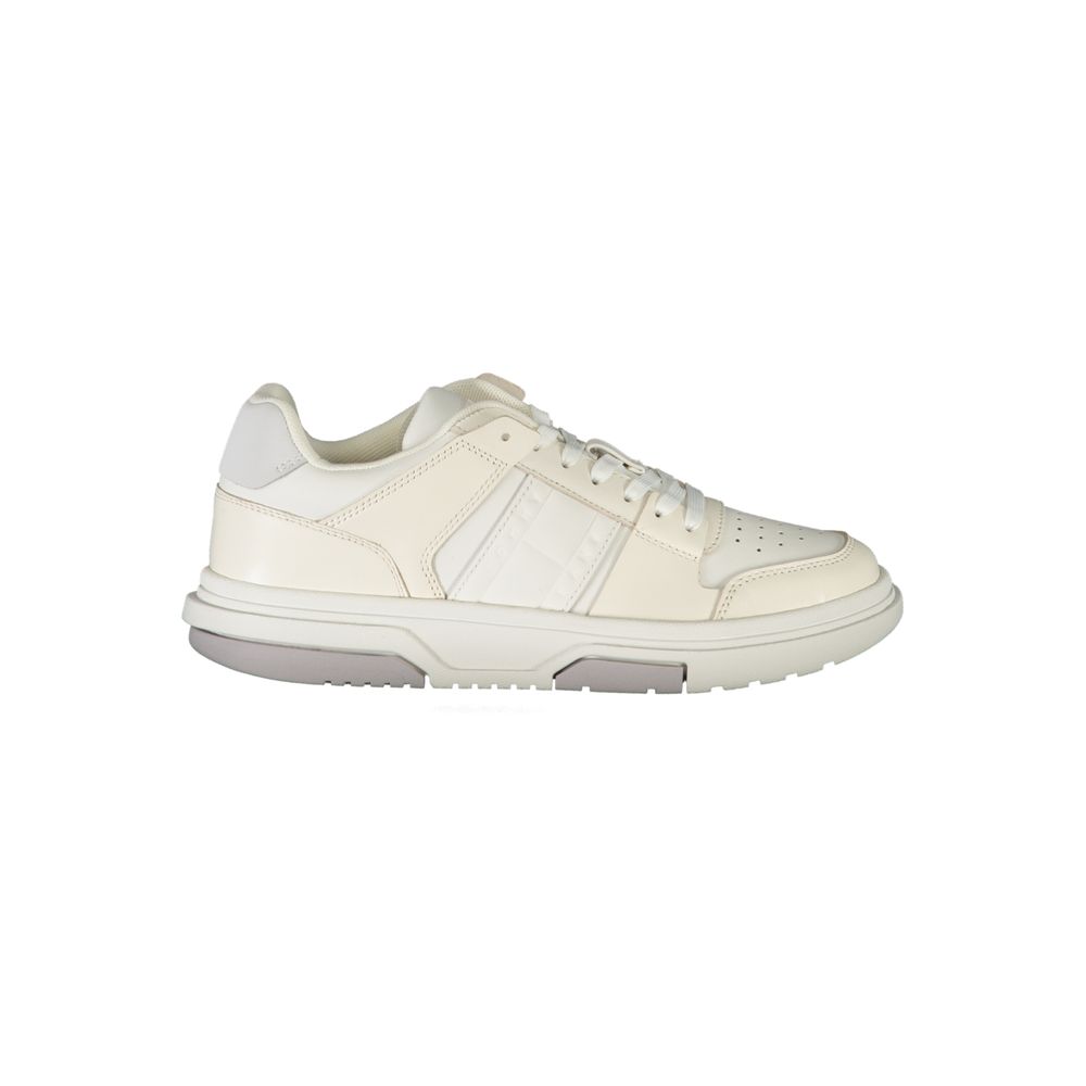 Tommy Hilfiger Hvite Lær Dame Sneaker