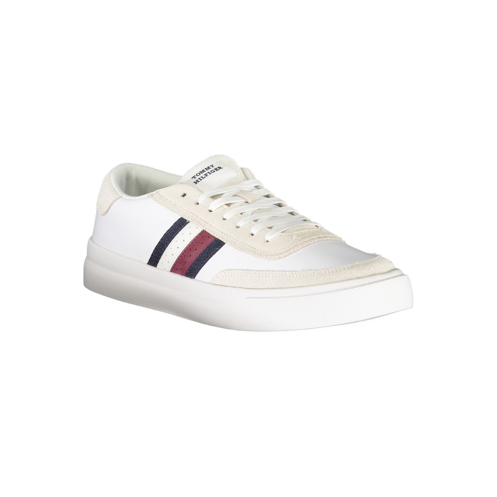 Tommy Hilfiger hvit skinn sneakers for herre