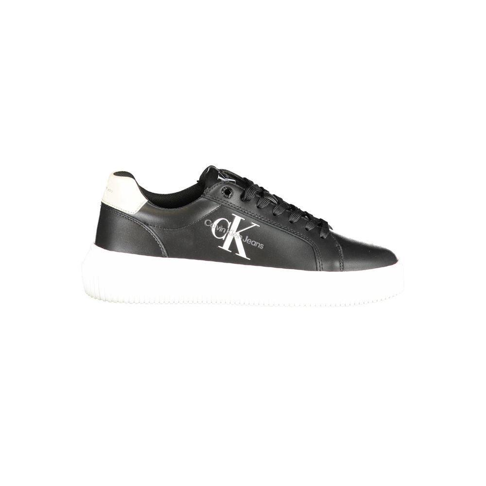 Calvin Klein hvite polyester herresneaker