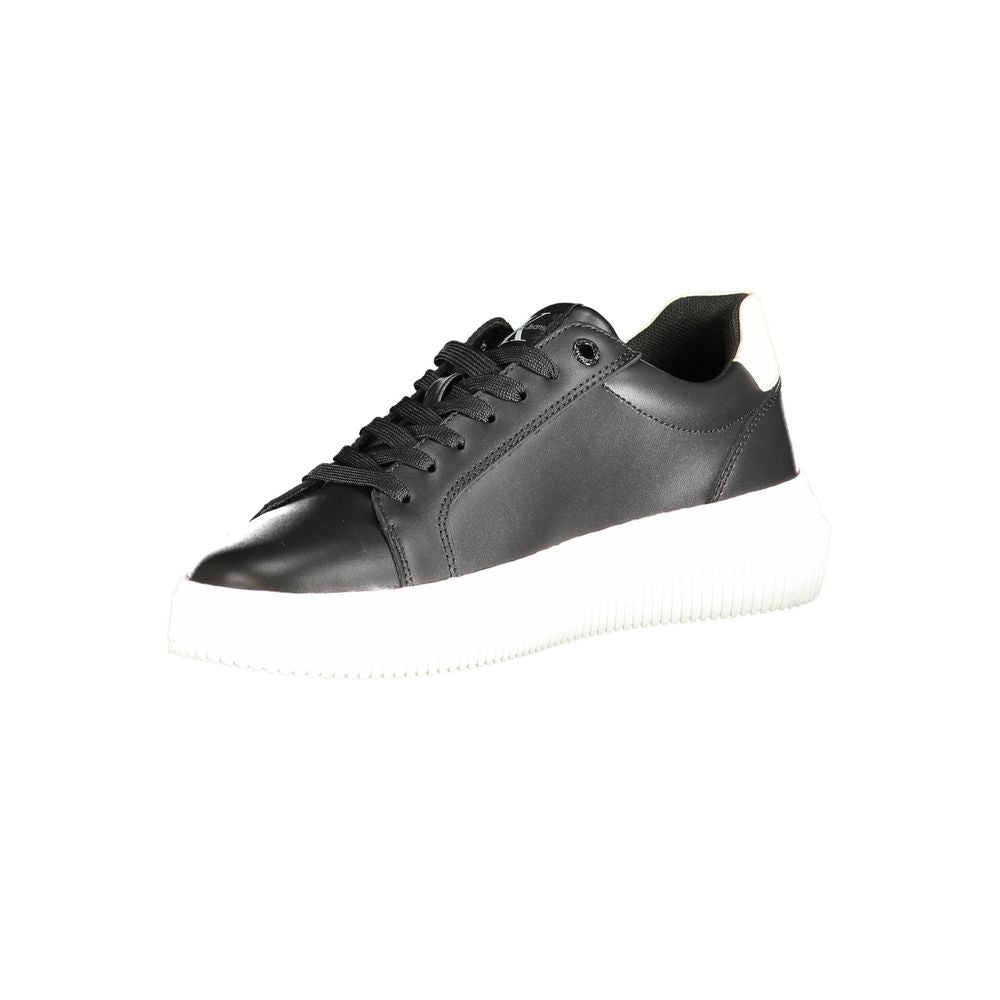 Calvin Klein hvite polyester herresneaker