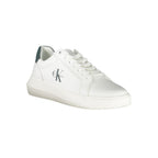 Calvin Klein Bianco Polyurethane Menn Sneaker