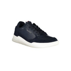 Tommy Hilfiger blå skinn herresneaker