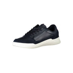 Tommy Hilfiger blå skinn herresneaker
