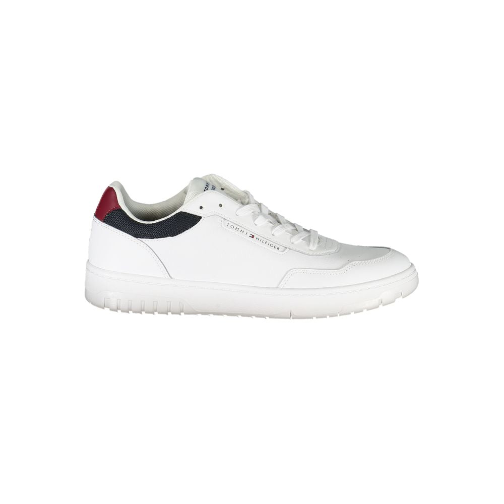Tommy Hilfiger Bianco skinn-sneaker for herre
