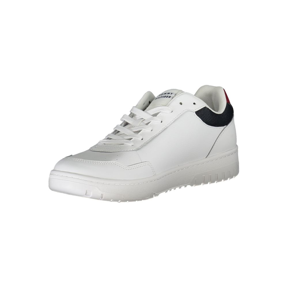 Tommy Hilfiger Bianco skinn-sneaker for herre