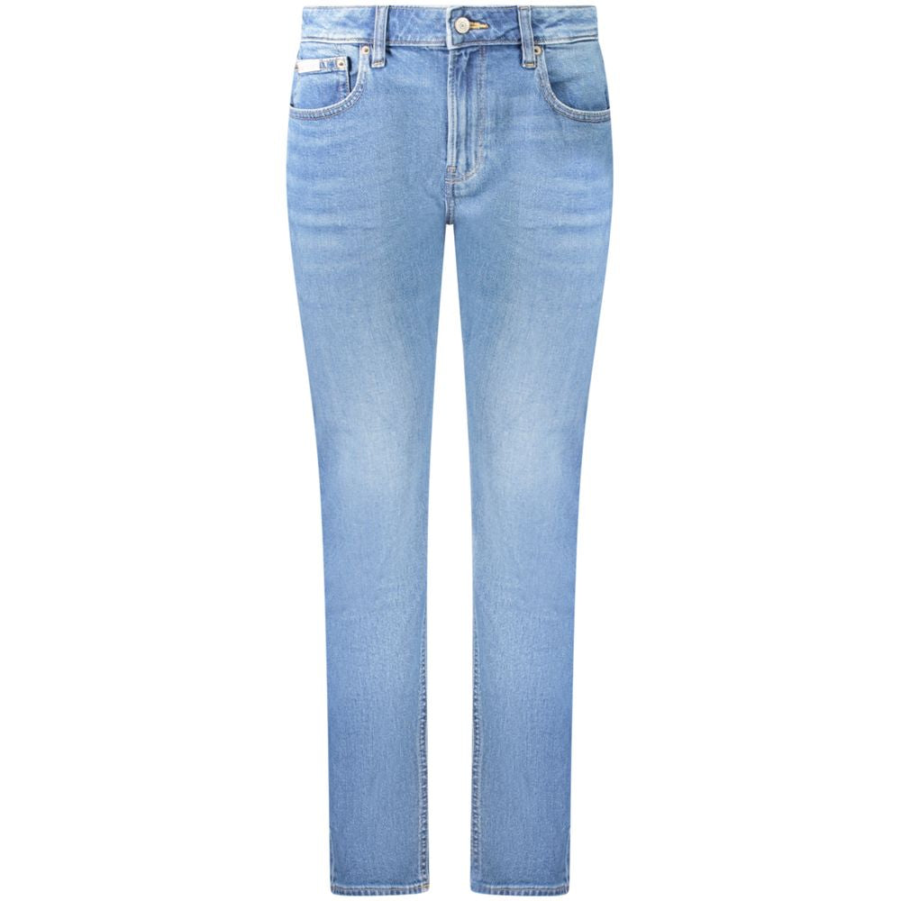 Calvin Klein Blu Cotton Damejeans