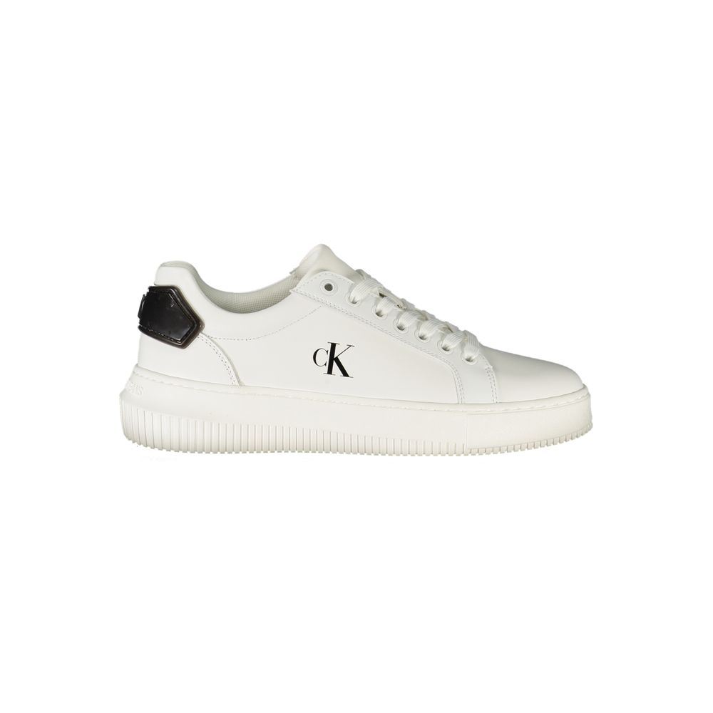Calvin Klein Bianco Polyurethane Dame Sneaker