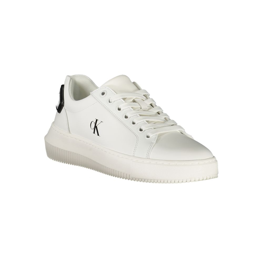 Calvin Klein Bianco Polyurethane Dame Sneaker
