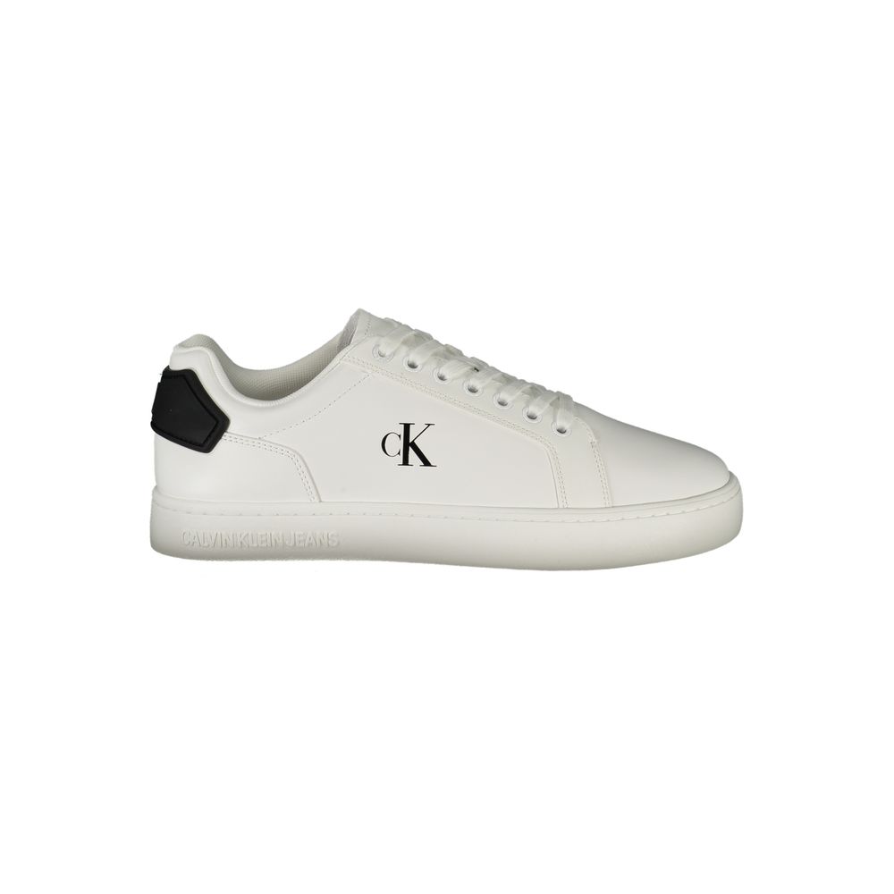 Calvin Klein Bianco Poliuretano Sneaker for menn