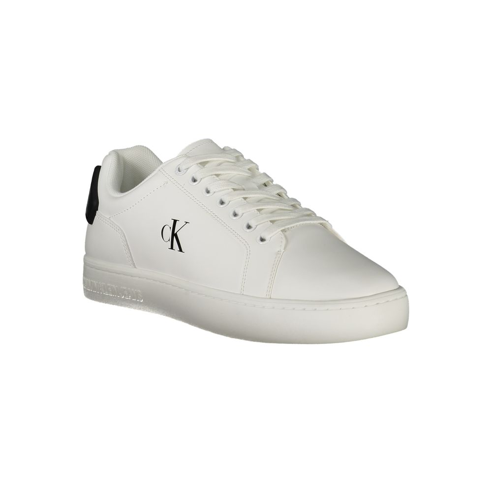 Calvin Klein Bianco Poliuretano Sneaker for menn