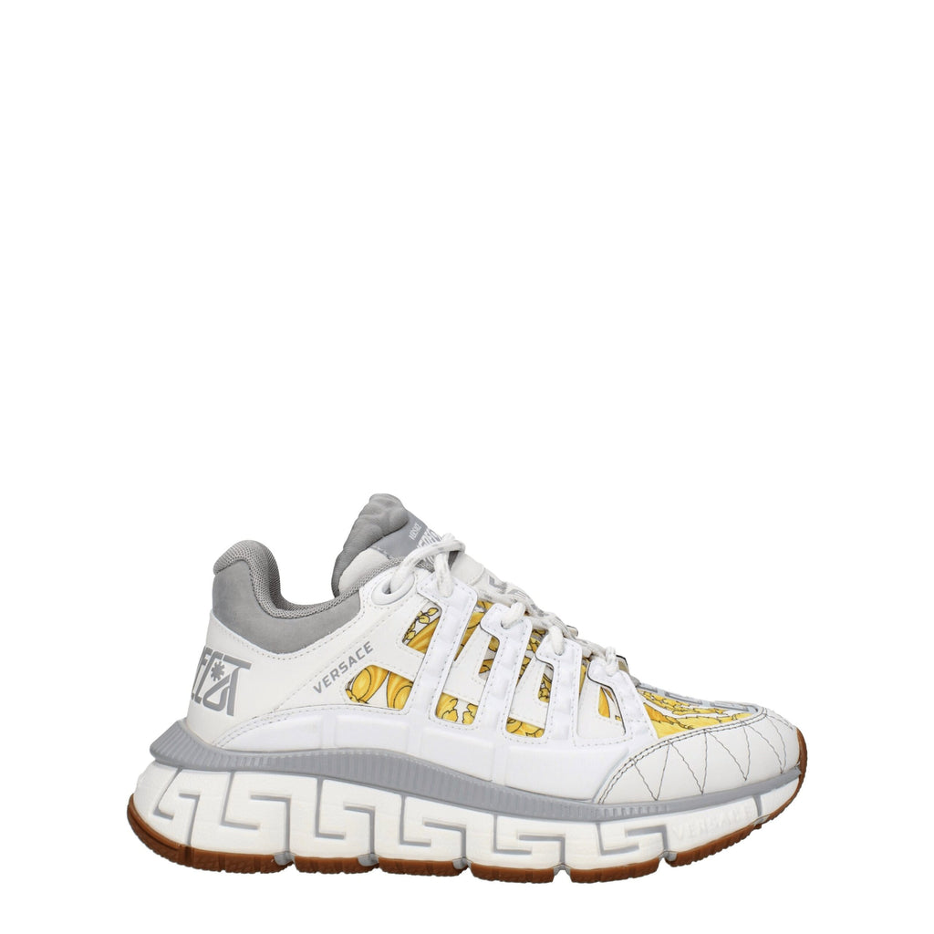 Versace blå sportssko i tekstil