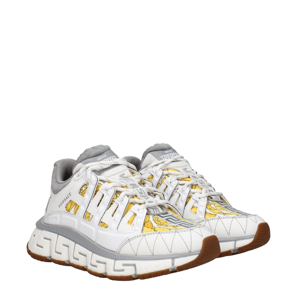 Versace blå sportssko i tekstil
