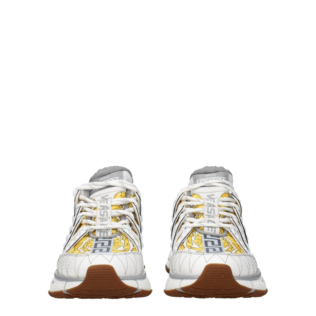Versace blå sportssko i tekstil