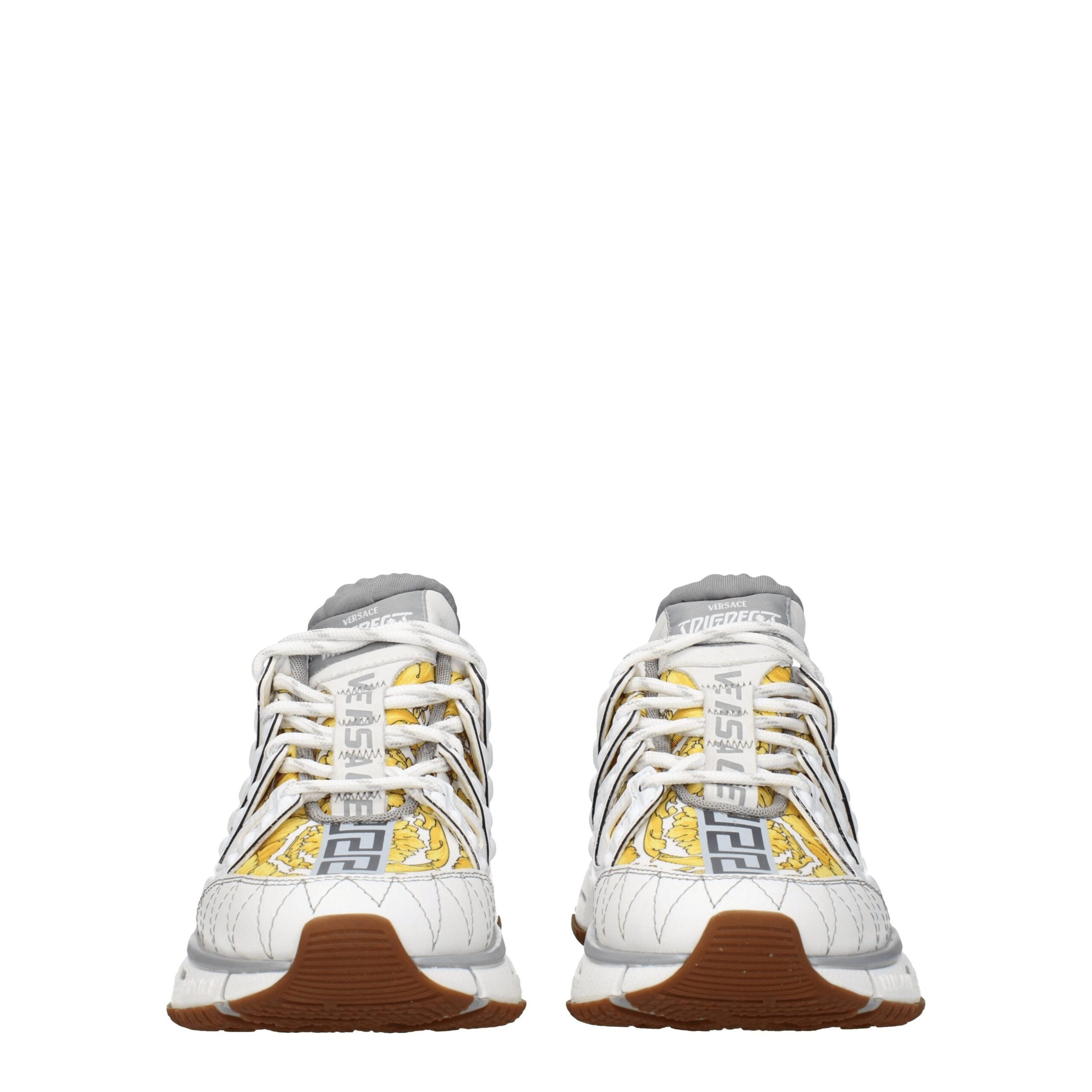 Versace blå sportssko i tekstil