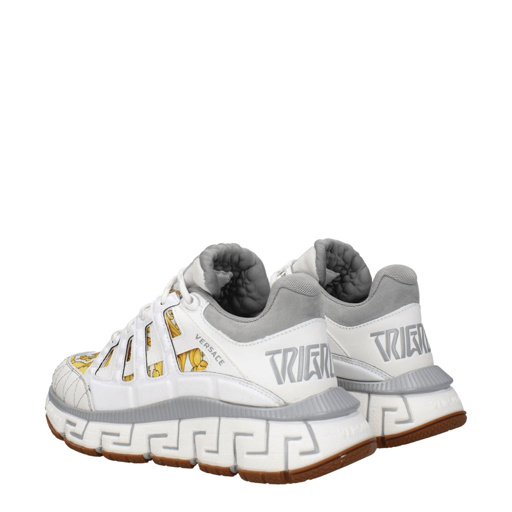 Versace blå sportssko i tekstil