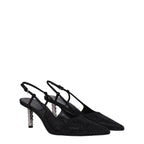 Givenchy svarte høyhælte pumps i stoff