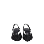 Givenchy svarte høyhælte pumps i stoff