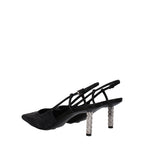 Givenchy svarte høyhælte pumps i stoff