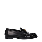 Versace svarte loafers i skinn