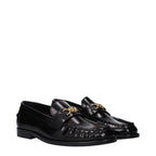 Versace svarte loafers i skinn