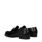 Versace svarte loafers i skinn