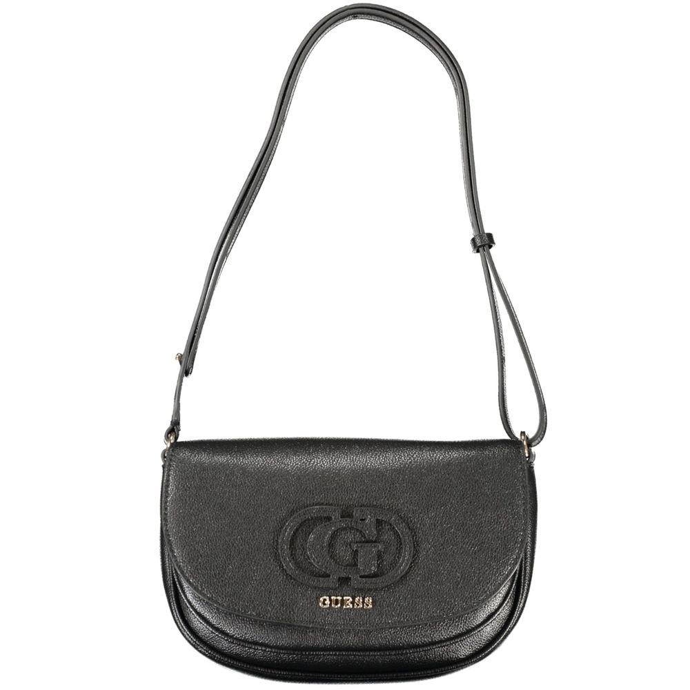 Guess Jeans svart polyetylen dameveske
