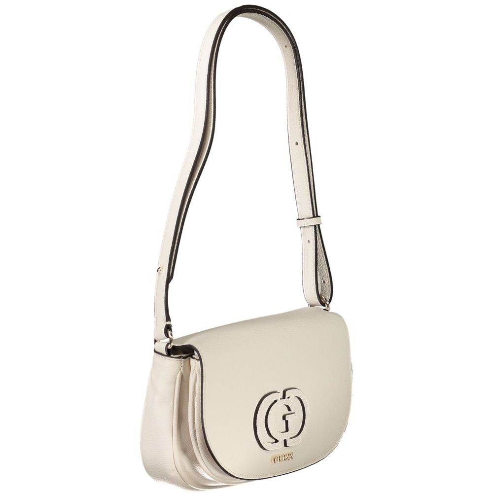 Guess Jeans Bianco Polyuretan Dameveske
