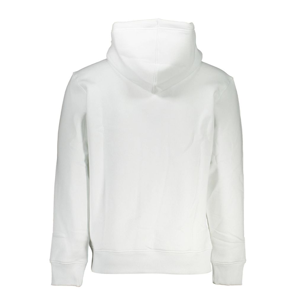 Calvin Klein hvit bomullsgenser for menn
