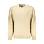 Tommy Hilfiger beige bomullssweatshirt for menn