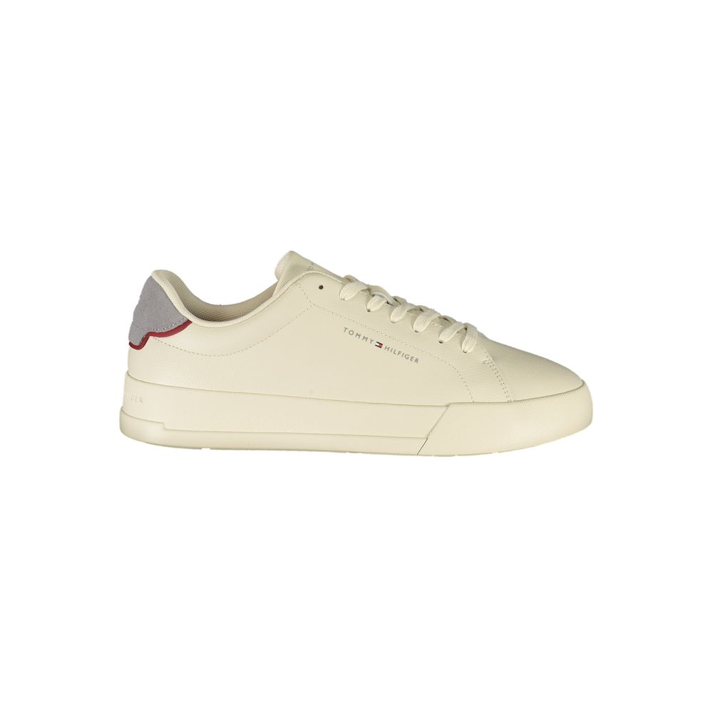 Tommy Hilfiger Beige Polyuretan Herresneaker