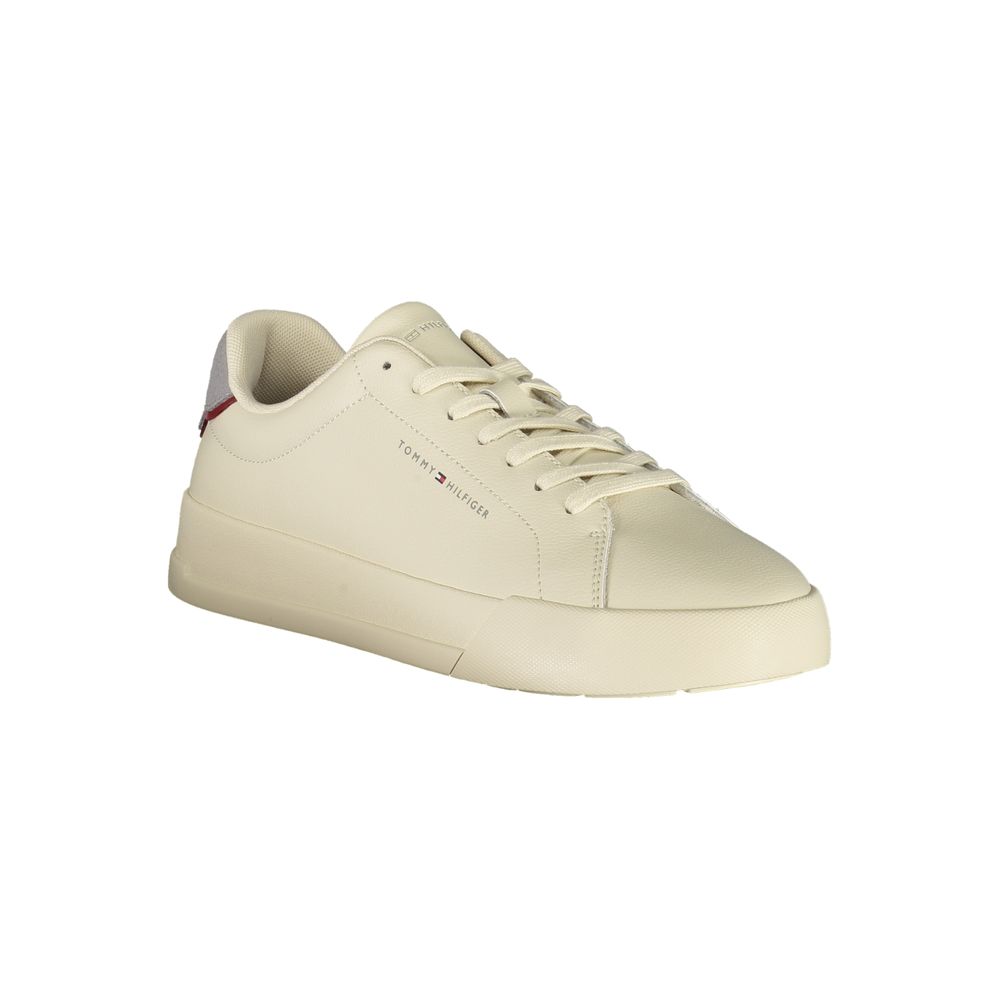 Tommy Hilfiger Beige Polyuretan Herresneaker