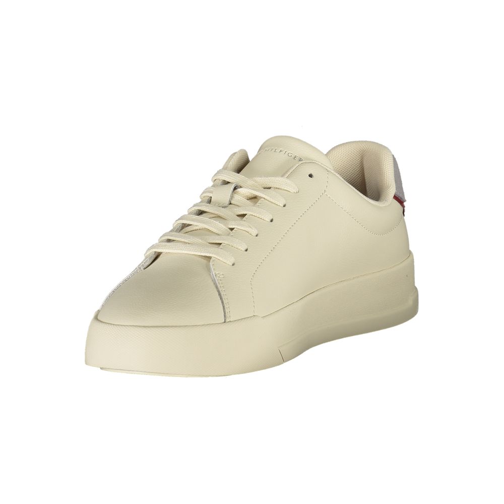 Tommy Hilfiger Beige Polyuretan Herresneaker