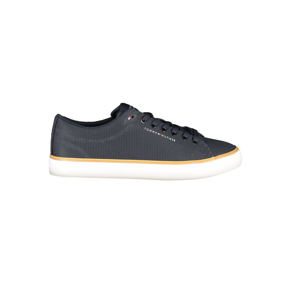 Tommy Hilfiger blå sneaker for menn i polyester