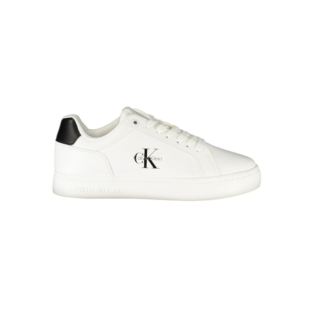 Calvin Klein Bianco Polyurethane Dame Sneaker