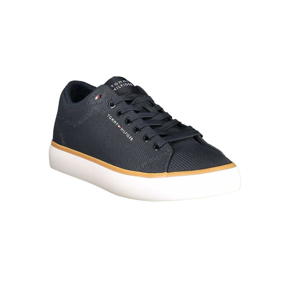 Tommy Hilfiger blå sneaker for menn i polyester