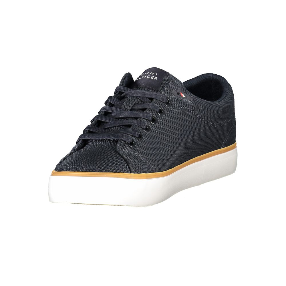 Tommy Hilfiger blå sneaker for menn i polyester