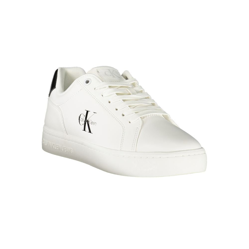 Calvin Klein Bianco Polyurethane Dame Sneaker