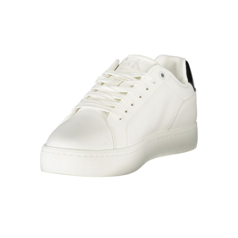 Calvin Klein Bianco Polyurethane Dame Sneaker
