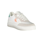 Calvin Klein Bianco Polyurethane Menn Sneaker